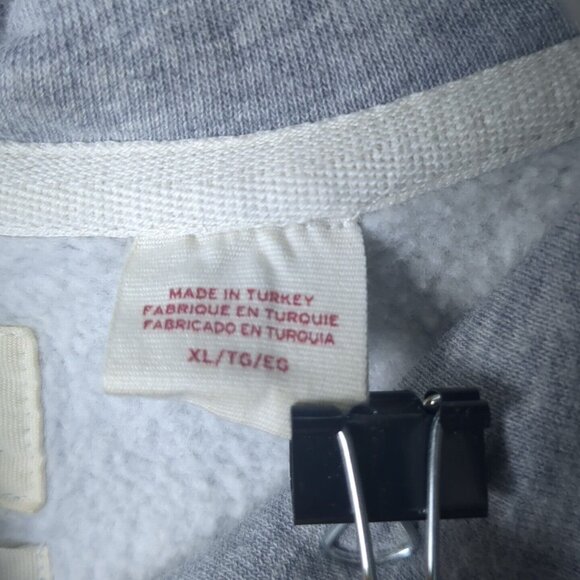 Levis Logo Spell Out Gray Hoodie Mens XL Pullover Hooded Sweatshirt Standard - Picture 11 of 16